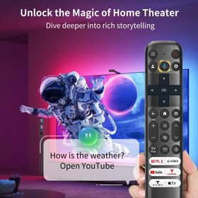 RIVIERA RC813 compact packaging with two remotes included