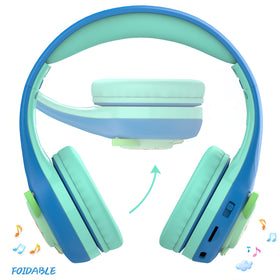 Riwbox CB-7S with colorful LED glow lights for engaging listening