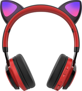 Riwbox CT-7 cat-ear LED detail highlighting playful lights and eye-catching look