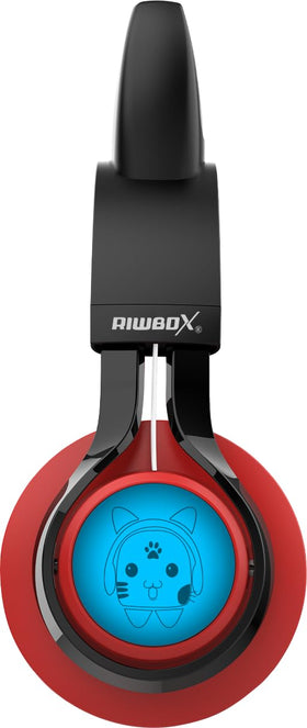 Riwbox CT-7 cushioned earpad texture showing soft padding for long-wear comfort
