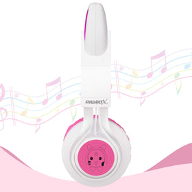 Riwbox CT-7 side glowing logo and cushioned earpad highlighting comfort
