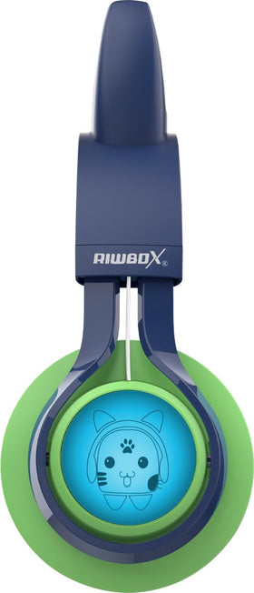 Riwbox CT-7S adjustable headband shown for proper child fit
