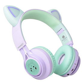 Riwbox folded headphones illustrating compact portability for backpacks and travel