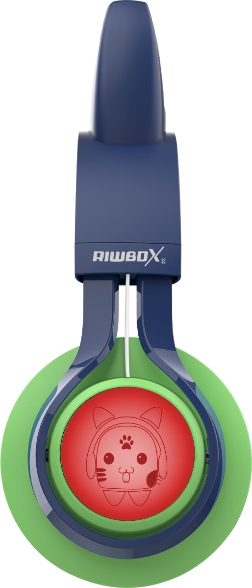 Riwbox CT-7S worn by child in lifestyle scene promoting safe listening