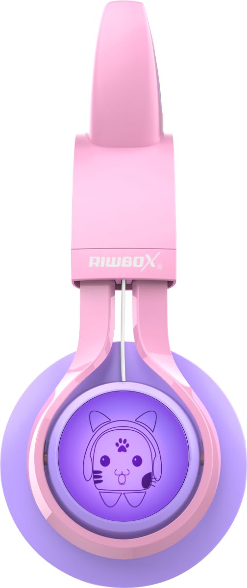 Riwbox CT-7S cushioned over-ear pad close-up for comfort and pressure relief during long wear