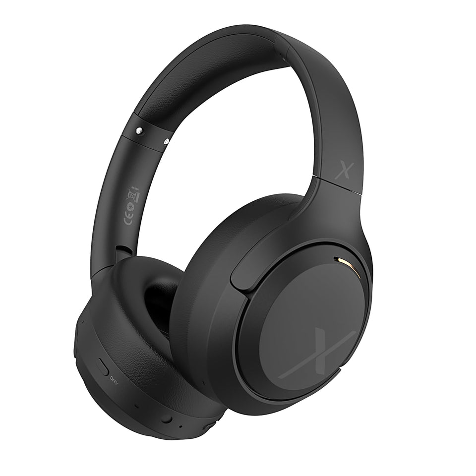 Riwbox Hybrid headphones main shot showing sleek over-ear design for immersive listening.