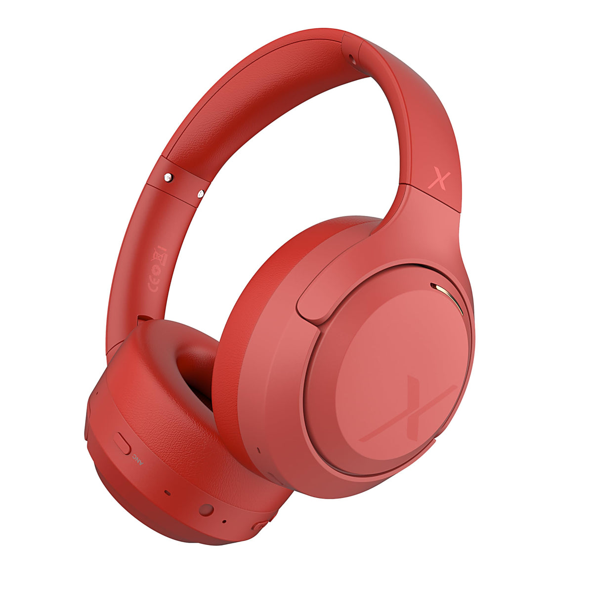 Riwbox Hybrid ANC headphones front view showing sleek, immersive sound design