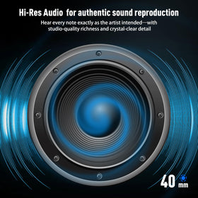 Riwbox Hybrid ANC headphones white packaging display gift-ready presentation