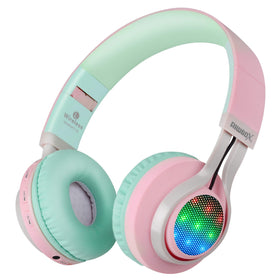 Riwbox WT-7S LED lights close-up pulsing to music for visual enjoyment