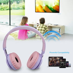 Purple color adds a fun, kid-friendly look