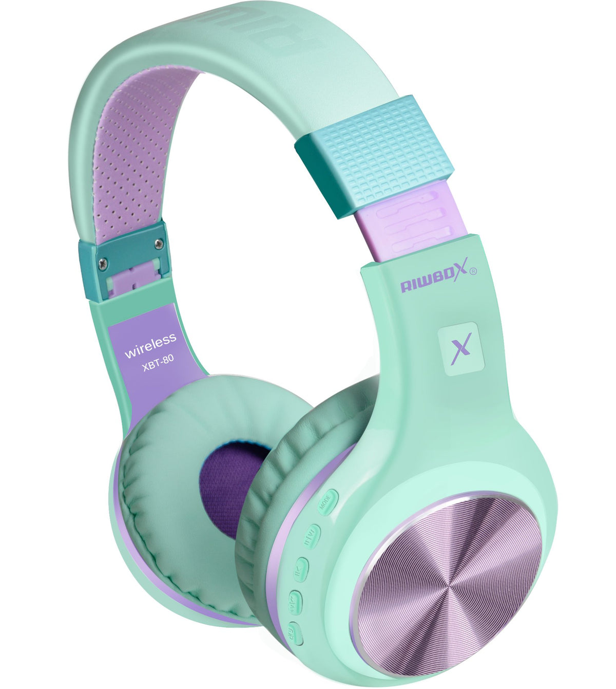 Riwbox XBT-80 wired mode with included cable keeps listening without battery worry.