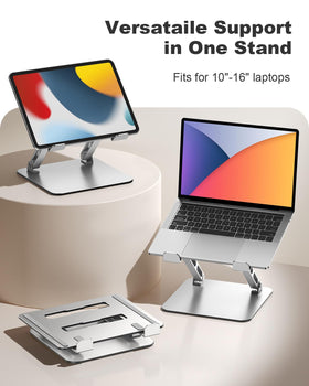 RIWUCT non-slip pad keeps laptop secure during use.