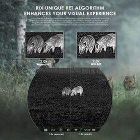 RIX Pocket K2 electronic image stabilization delivers steady, shake-free views.