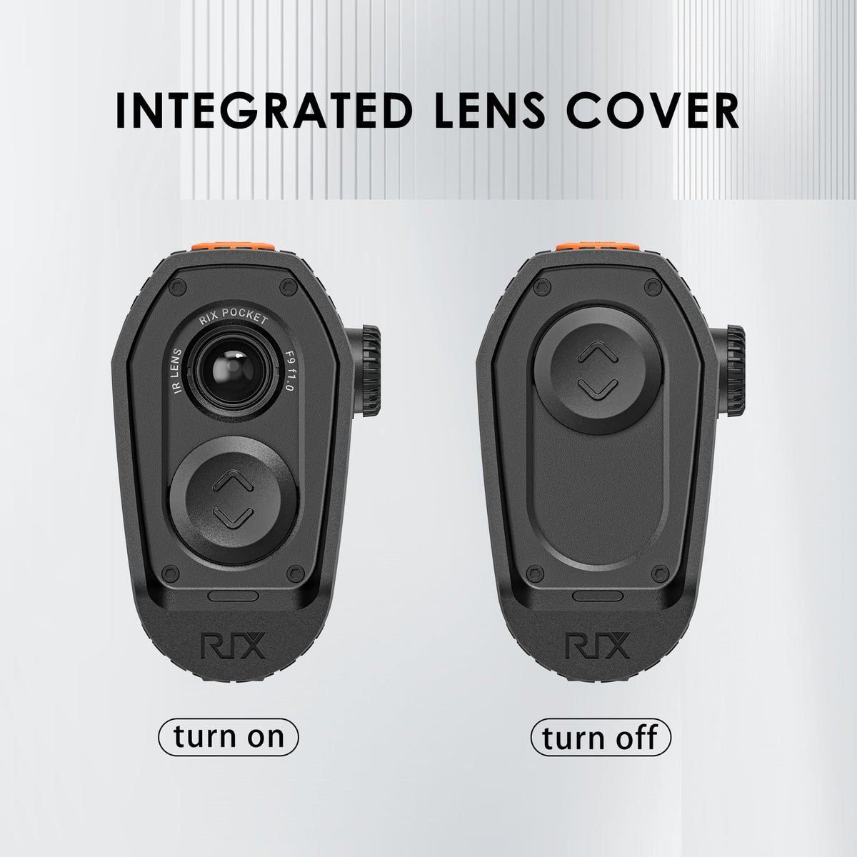 RIX Pocket K2 IP67 waterproof build withstands rain, fog, and splashes.