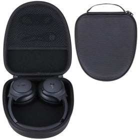 RIYADAone hard case for Anker Life Q20 front view protects headphones on the go.