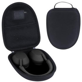 RIYADAone hard case exterior protects Sony XM6 from bumps during travel.