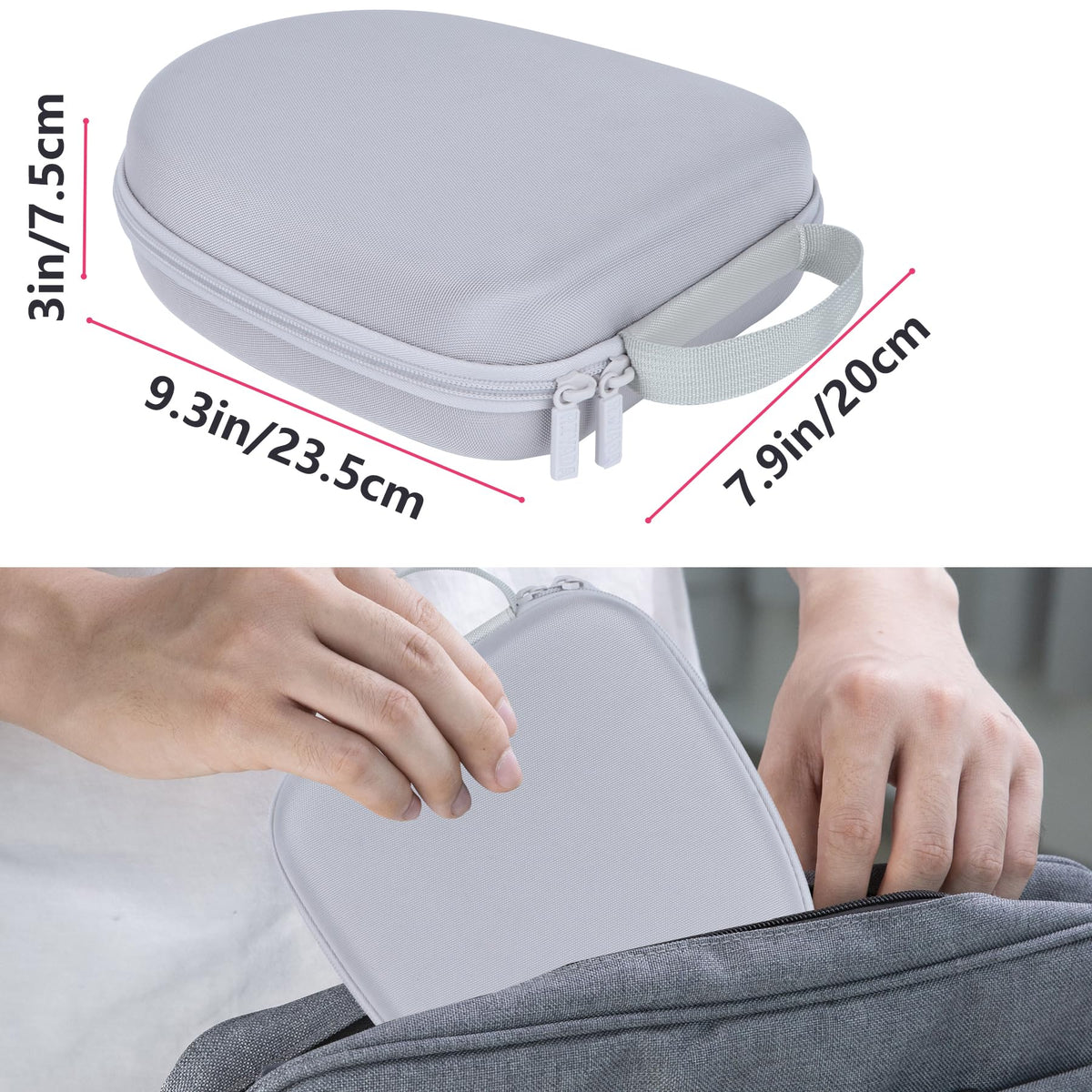 RIYADAone compact design fits backpacks, purses, and suitcases.