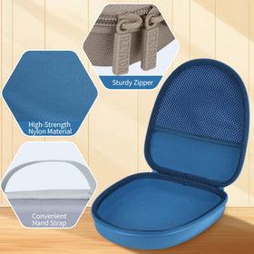 RIYADAone hard case mesh pocket keeps cables and adapters organized for JBL Tune gear