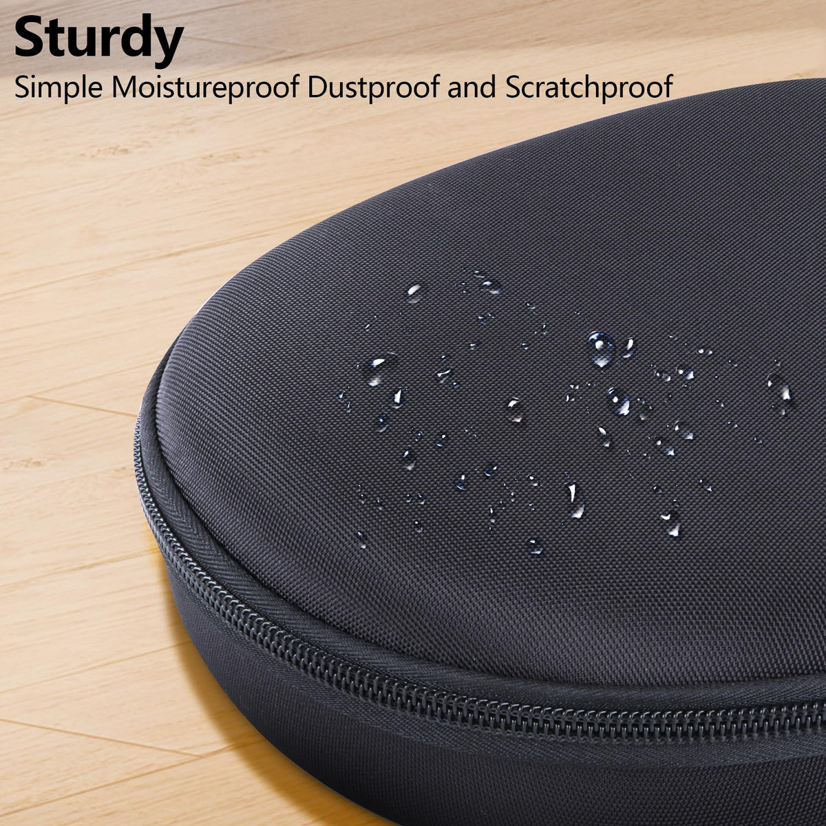 RIYADAone hard case lightweight design reduces bulk while safeguarding JBL Tune headphones