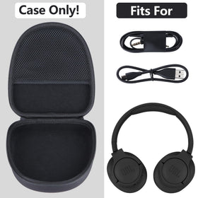 RIYADAone hard case side handle makes carrying JBL Tune headphones easy anywhere