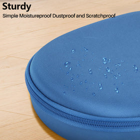 RIYADAone velvet interior cushions headphones for gentle protection.
