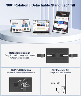 Rizpak on-desk setup highlighting compact travel-friendly design