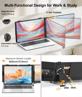 Rizpak dual-monitor extended mode improves multitasking efficiency