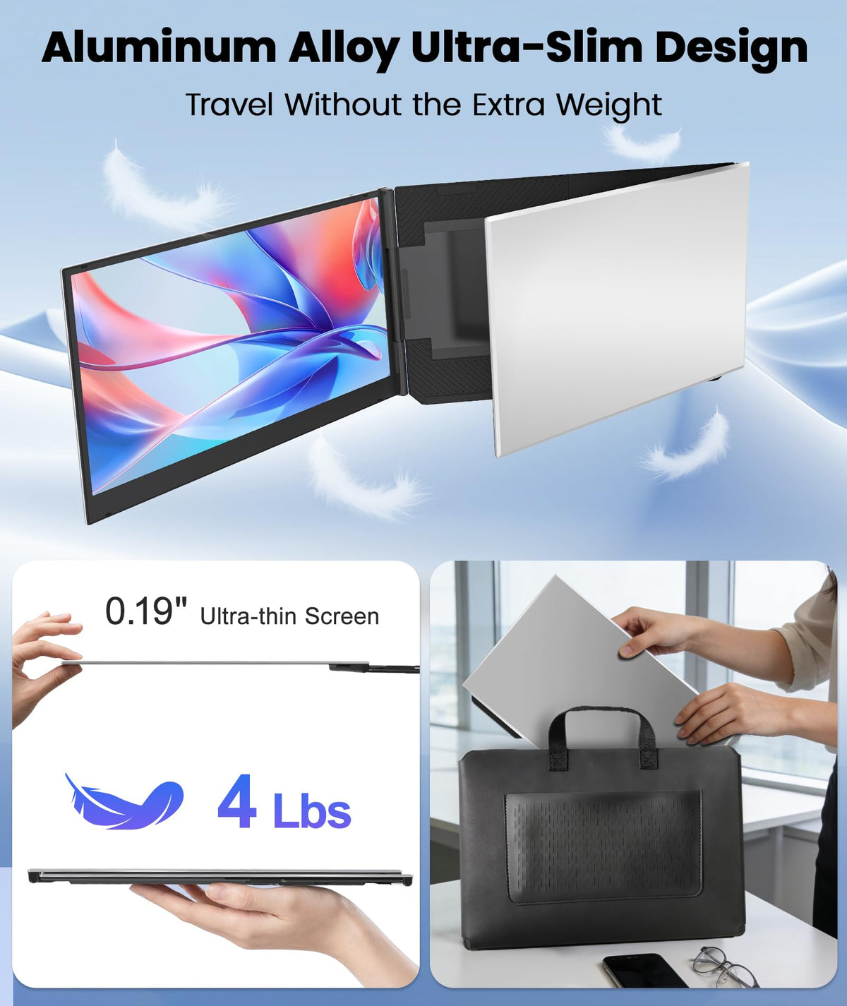 Rizpak PD port power adapter usage for stable brightness.