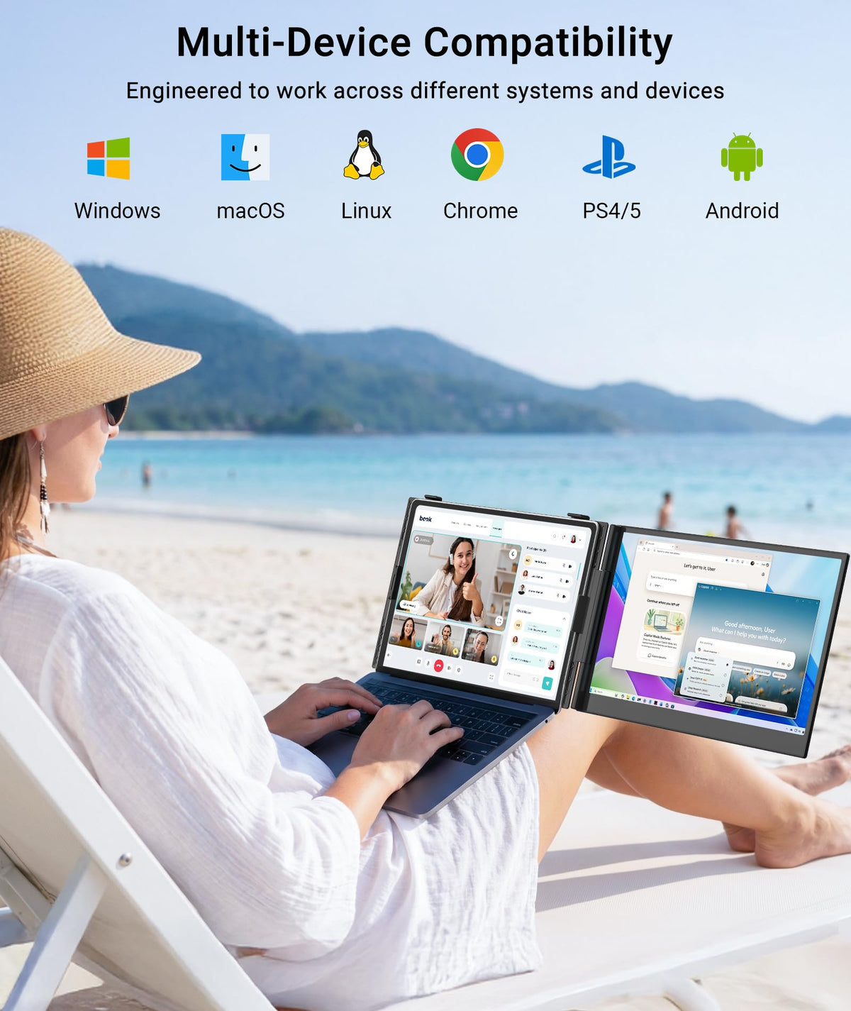 Rizpak for presentations and remote work setups.