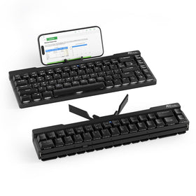 RK ROYAL KLUDGE F68 front view showing compact 68-key layout and white backlight benefit