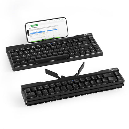 RK ROYAL KLUDGE F68 front view showing compact 68-key layout and white backlight benefit