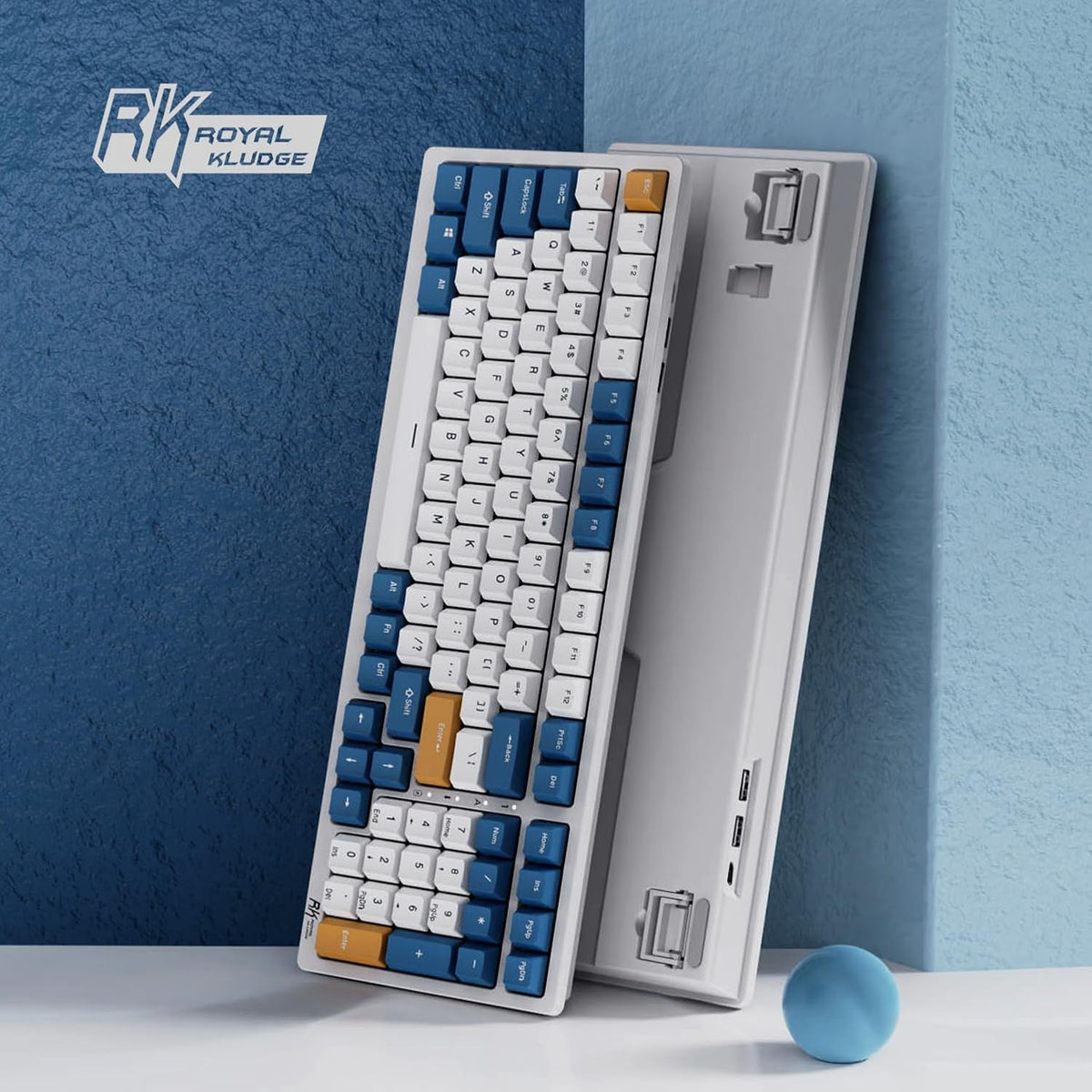 RK Royal Kludge RK98 RGB backlighting enhances gaming ambiance
