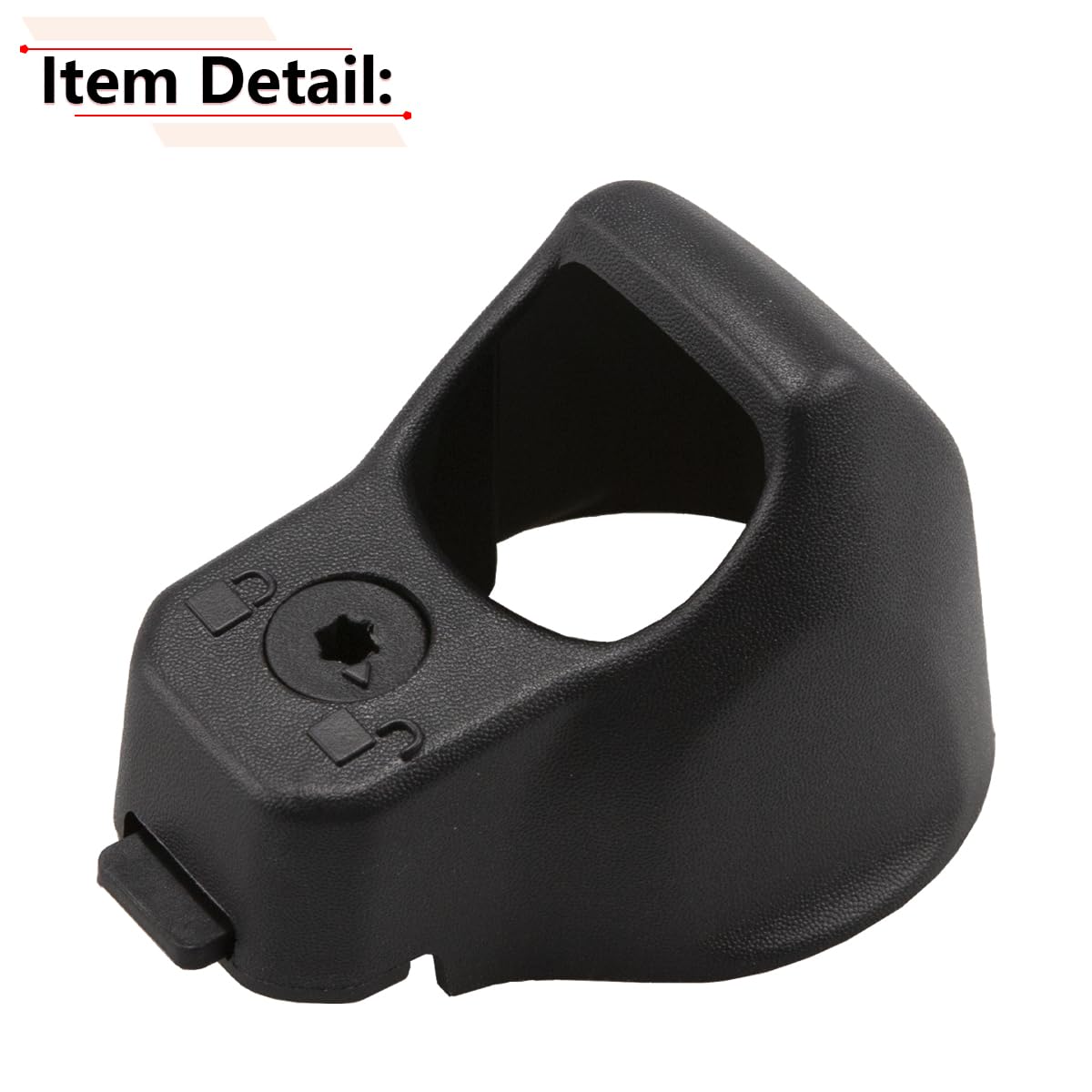 RLB-HILON backup camera bezel for Jeep Wrangler JL rear-view camera cover replacement