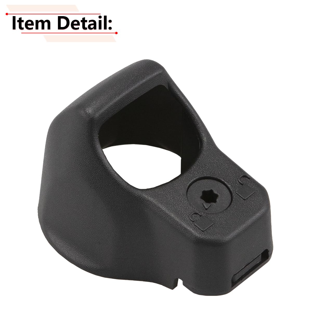 RLB-HILON backup camera bezel for Jeep Wrangler JLU easy install and restored appearance