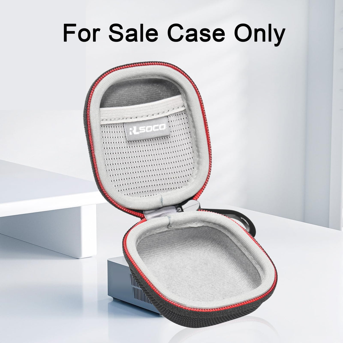 RLSOCO carrying case for Bose QuietComfort Earbuds II interior pocket keeps accessories organized