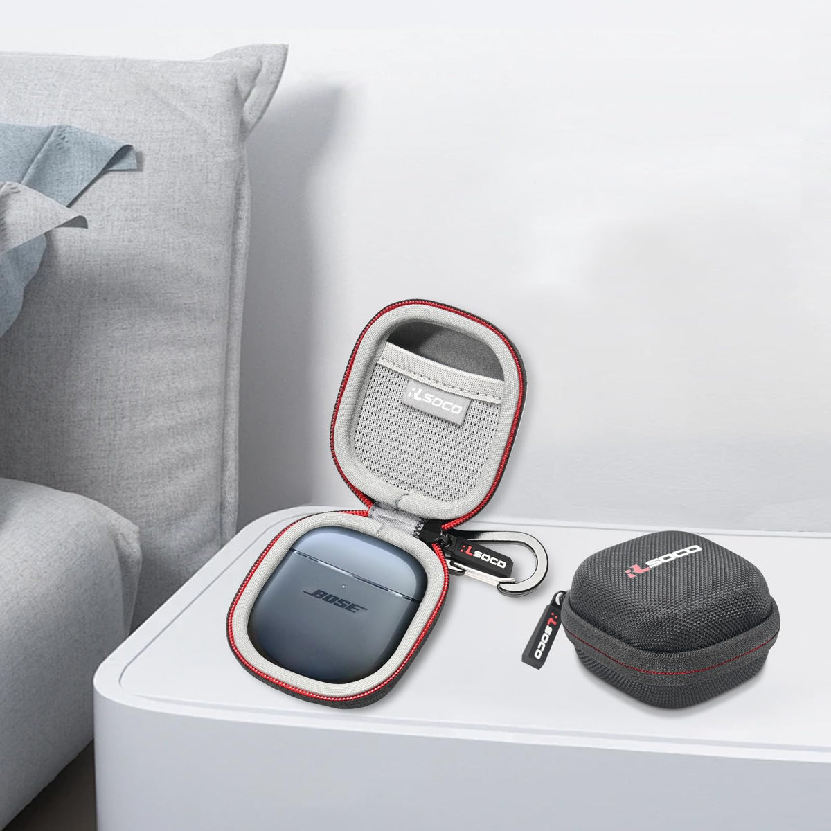 RLSOCO carrying case for Bose QuietComfort Ultra warranty information included