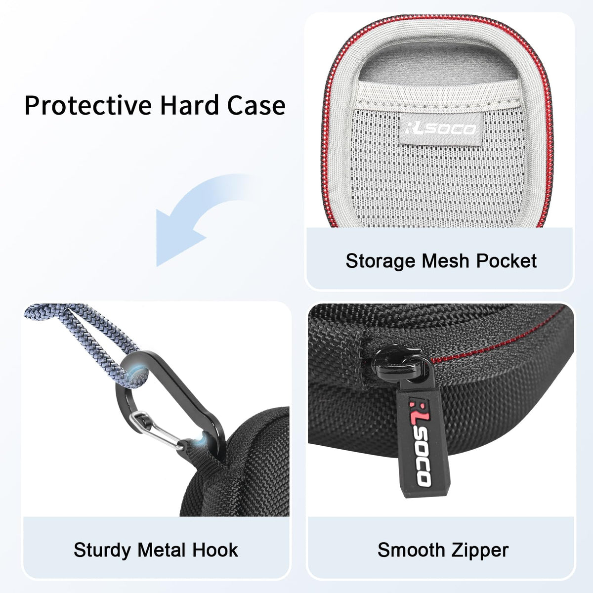 RLSOCO carrying case for Bose QuietComfort Ultra water and dust shield for travel