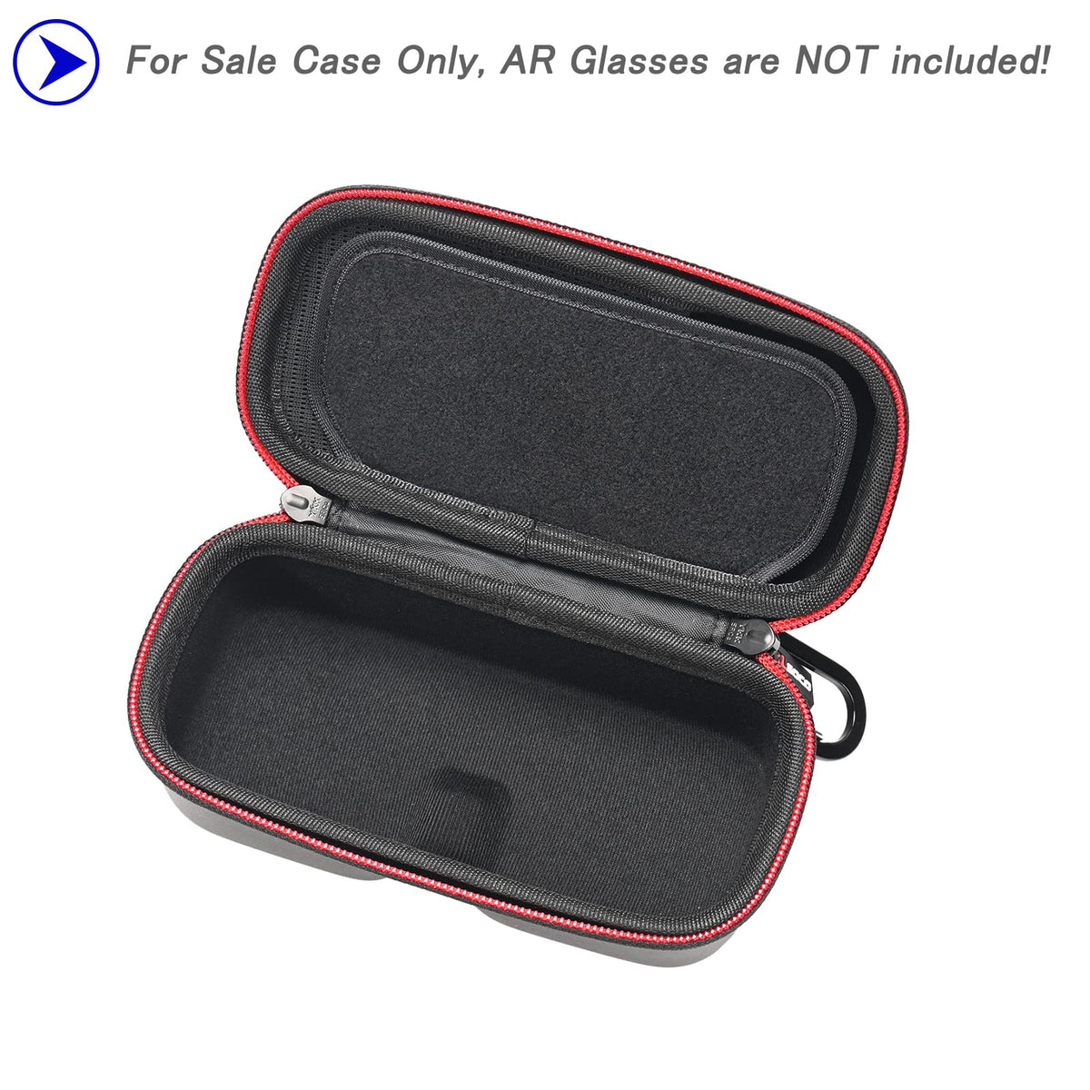 RLSOCO XREAL Air 2 Pro case interior layout keeps gear organized