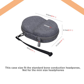 RLSOCO OpenMove case back view showcases secure zipper and durable fabric.