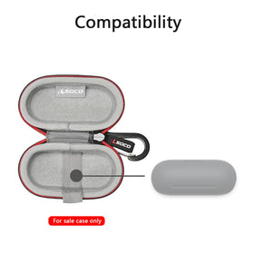 RLSOCO WF-C500 case is compact for easy daily carrying.