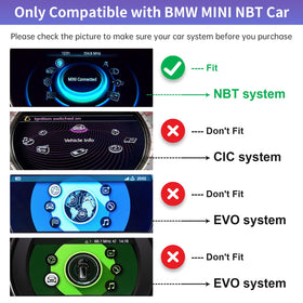 Road Top CarPlay interface box enabling both Apple CarPlay and Android Auto on NBT systems