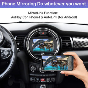 Road Top front camera and DVR input support for enhanced safety