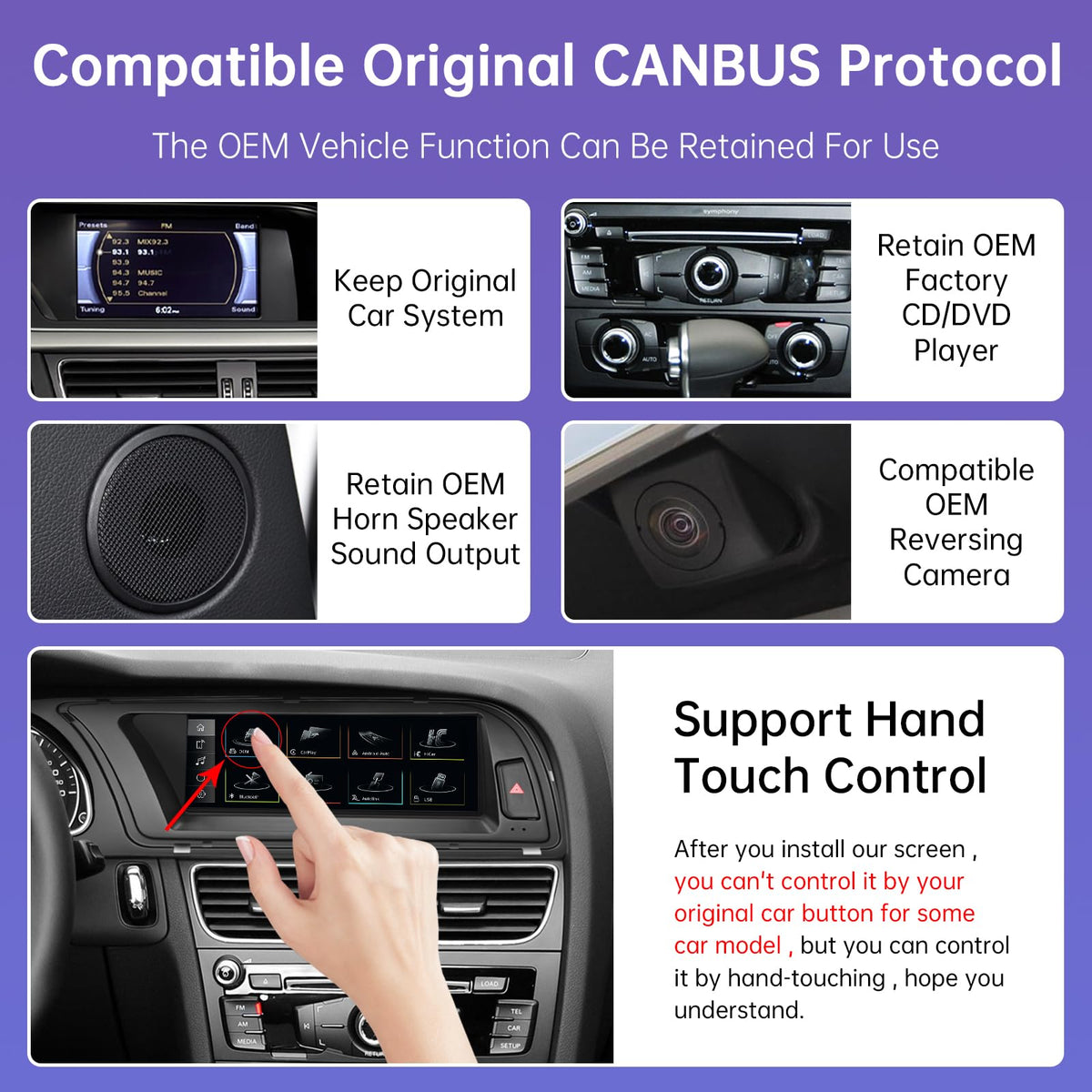 Road Top MirrorLink expands multimedia with smartphone screen mirroring.