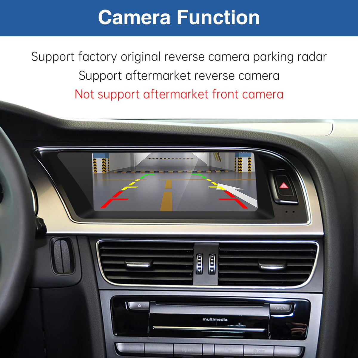 Road Top MirrorLink navigation screen expands multimedia options on the move.