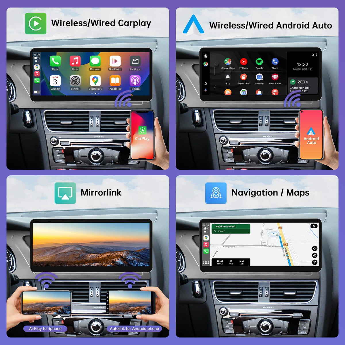 Road Top OEM integration preserves original MMI controls for a seamless retrofit