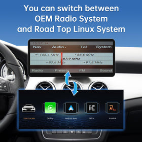 Road Top OEM integration preserves original radio and sensors during the upgrade.