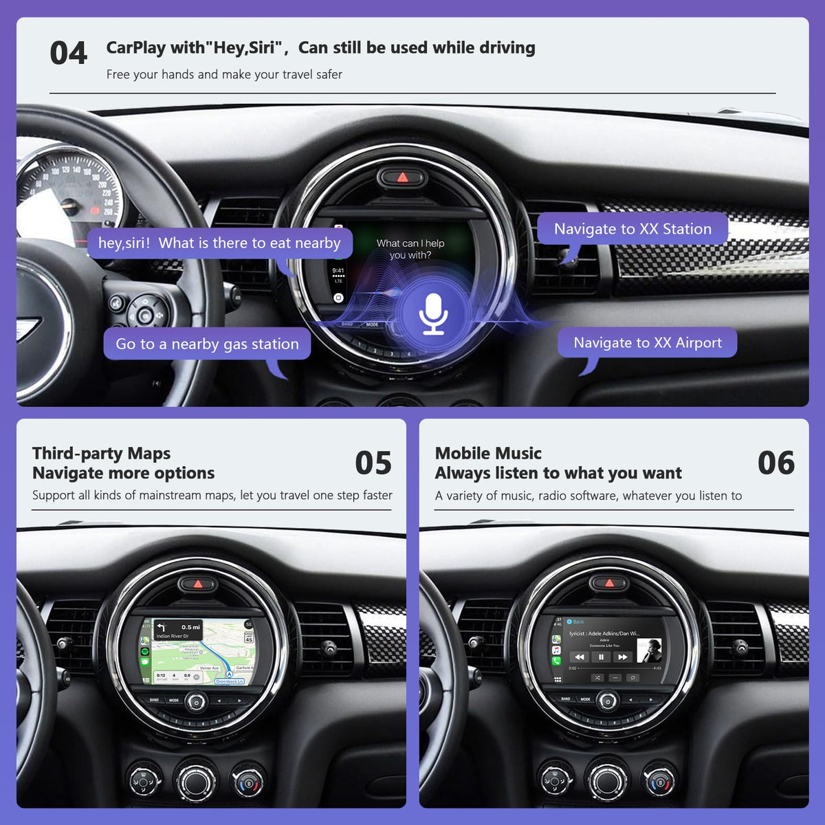 Road Top plug-and-play installation with OEM retention