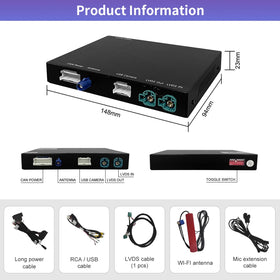Road Top one-button switch between OEM and CarPlay modes