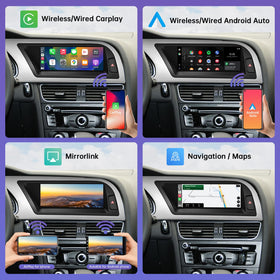Road Top keeps original car functions while adding CarPlay capabilities.