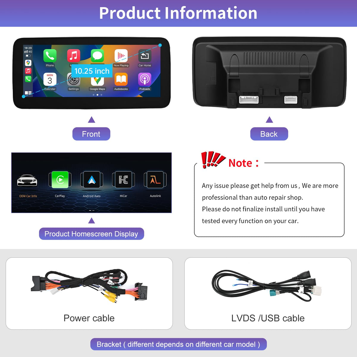 Road Top 10.25 inch CarPlay screen upgrade enhances in-car multimedia experience